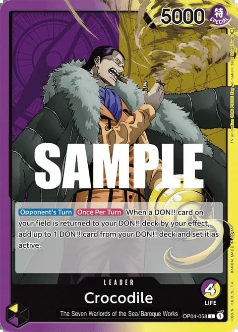 Crocodile (OP04-058)
