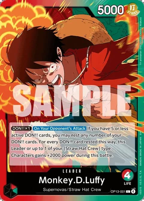 Monkey.D.Luffy (OP13-001)