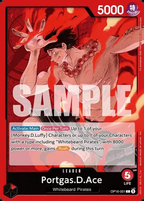 Portgas.D.Ace (OP16-001)